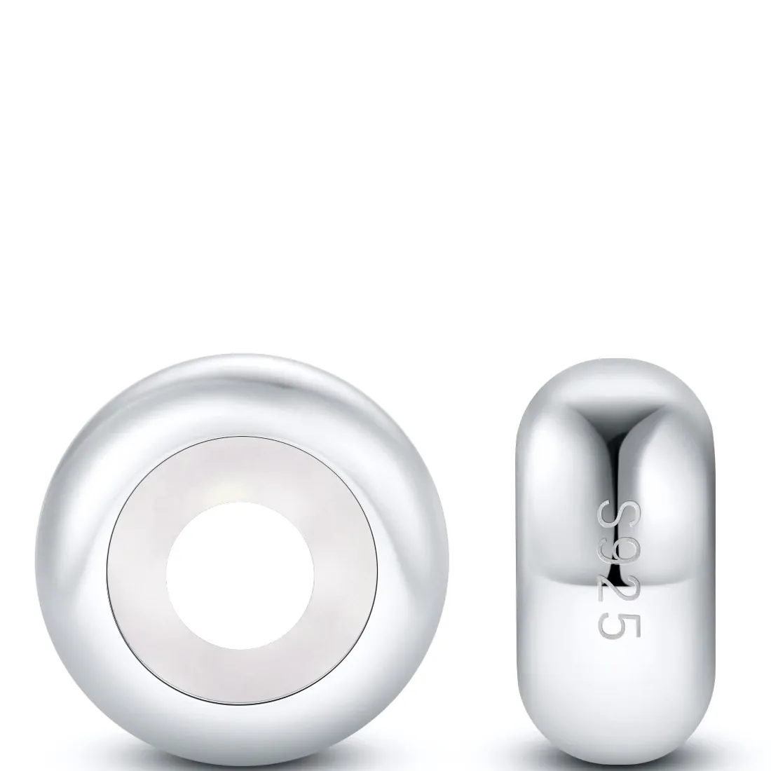 Stopper Charms Set of 2 925 Sterling Silver