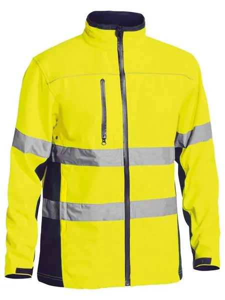 Taped Soft Shell Jacket For Men