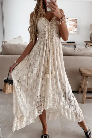 Tesla Tassel Maxi Dress