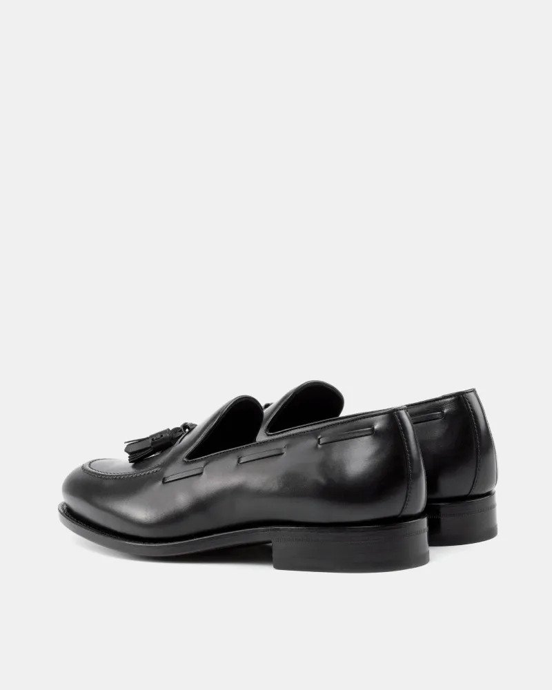 Thomas Black Tassel Loafer