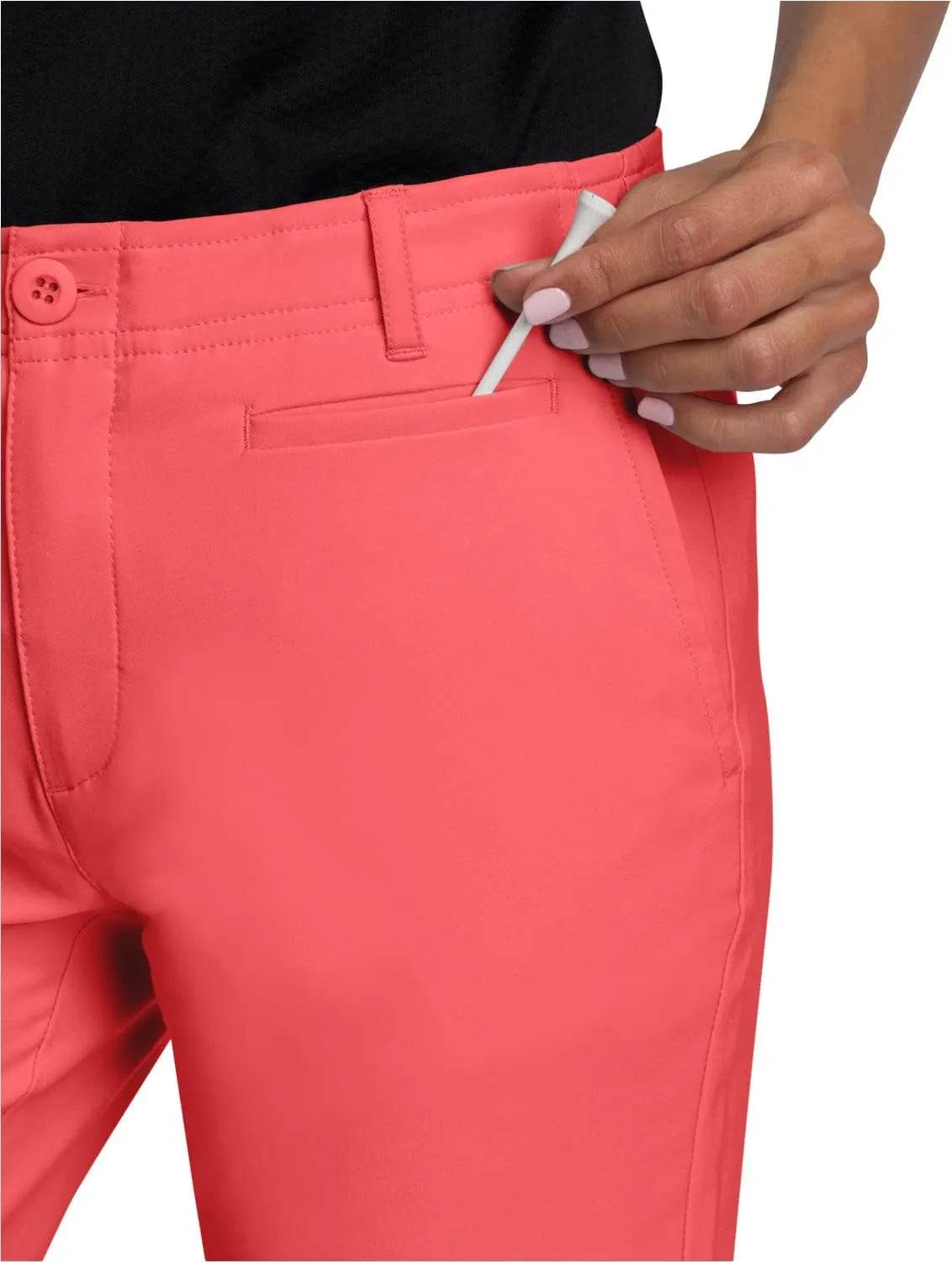 Three Sixty Six Womens Quick Dry Golf Pants - Front Coin Pocket, 4-Way Stretc, Anti-Odor & Moisture Wicking Fabric