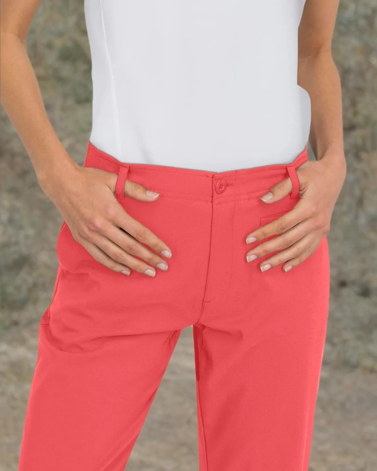 Three Sixty Six Womens Quick Dry Golf Pants - Front Coin Pocket, 4-Way Stretc, Anti-Odor & Moisture Wicking Fabric
