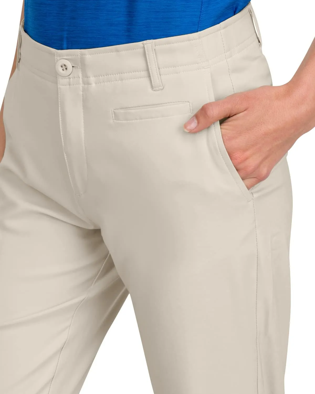 Three Sixty Six Womens Quick Dry Golf Pants - Front Coin Pocket, 4-Way Stretc, Anti-Odor & Moisture Wicking Fabric