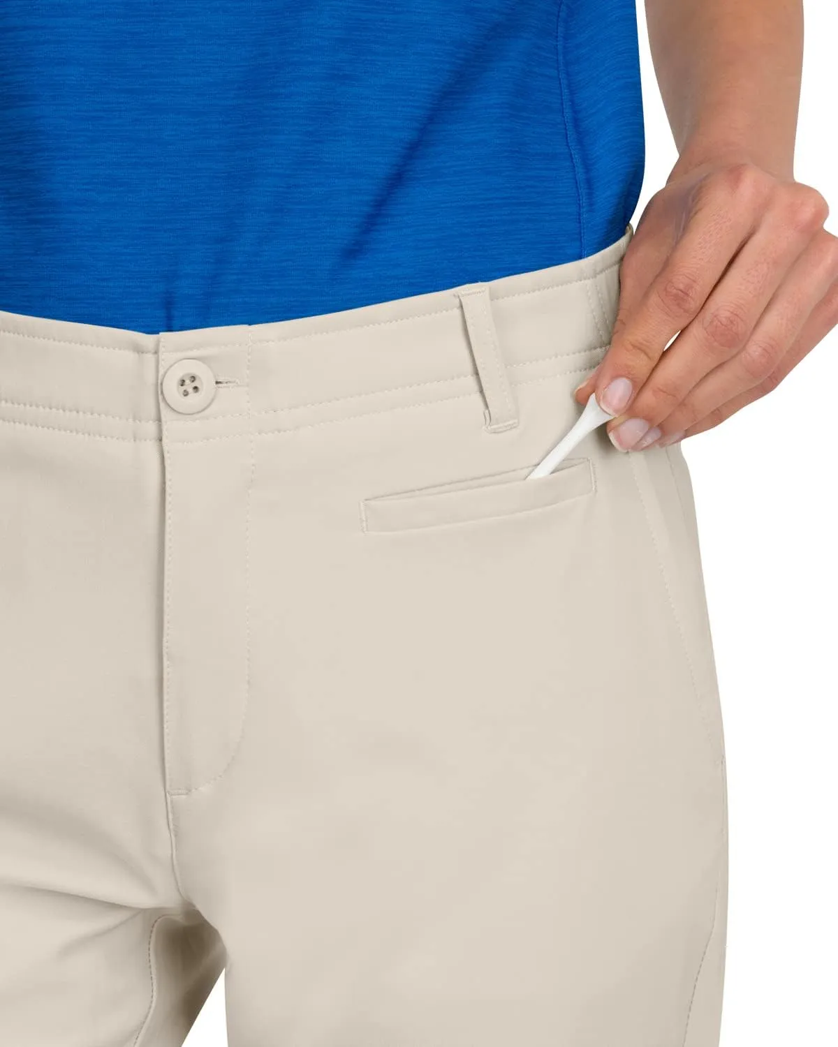 Three Sixty Six Womens Quick Dry Golf Pants - Front Coin Pocket, 4-Way Stretc, Anti-Odor & Moisture Wicking Fabric