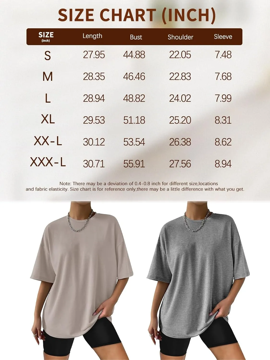 Trendy Queen Womens Oversized Summer T Shirts Fashion Workout Plus Size Tops Short Sleeve Beach Vacation Gym Clothes 2025