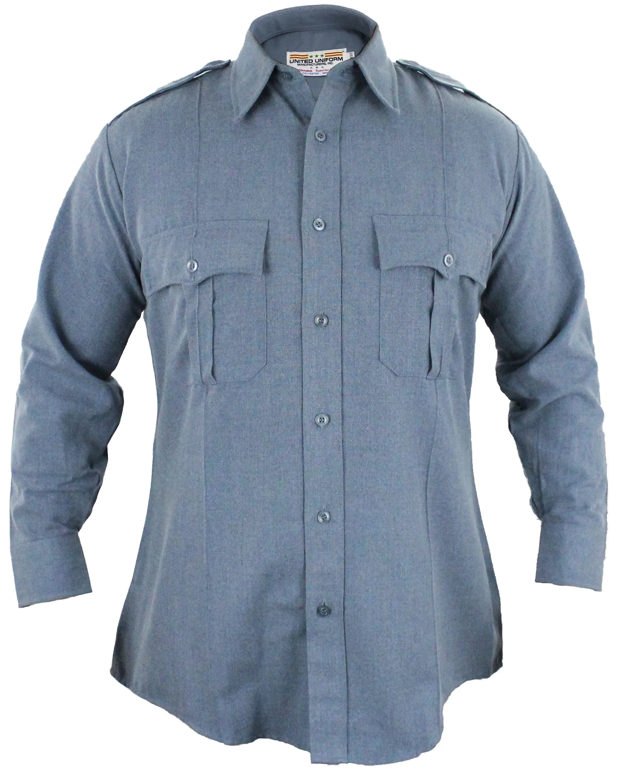 United Uniforms Long Sleeve Shirt All Climate Superior Tropical