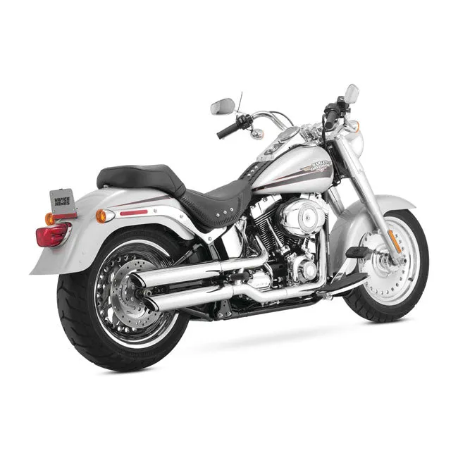 Vance & Hines 16343 PCX Twin Slash 3 in. Slip-on Exhaust 07-16 Fat Boy/Deuce