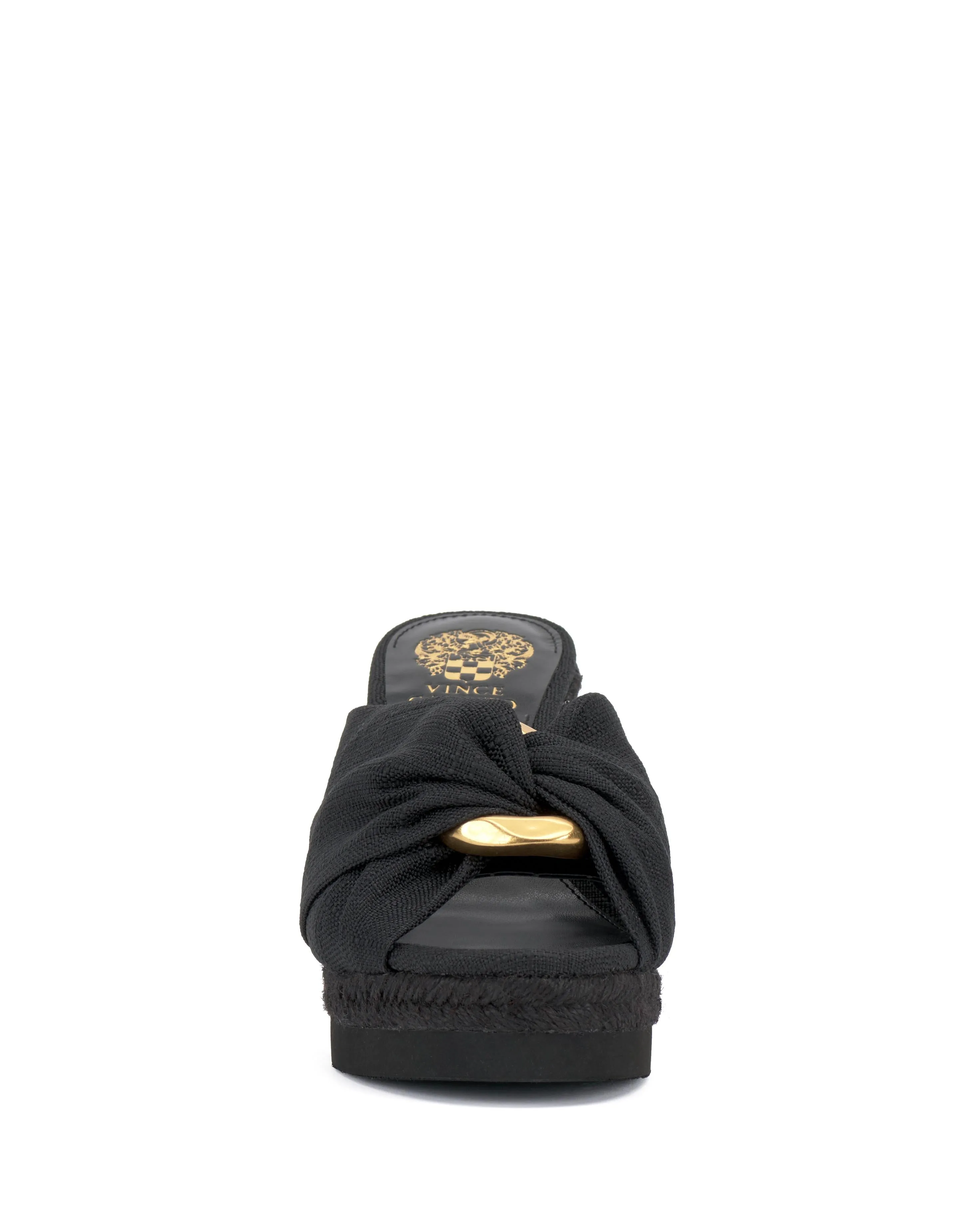 Vince Camuto Women's Briana Black/Fl Wv Raf/Sf M