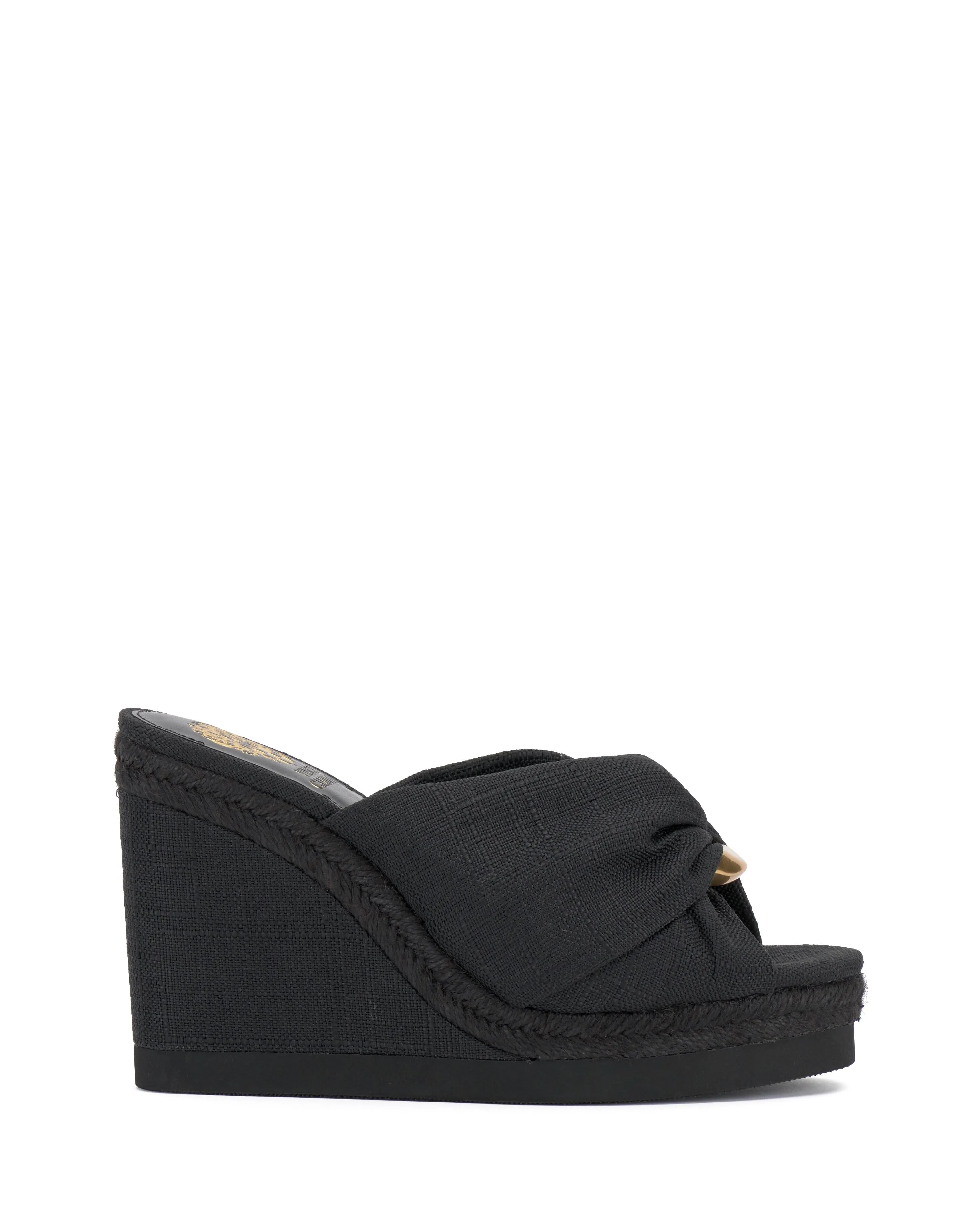 Vince Camuto Women's Briana Black/Fl Wv Raf/Sf M