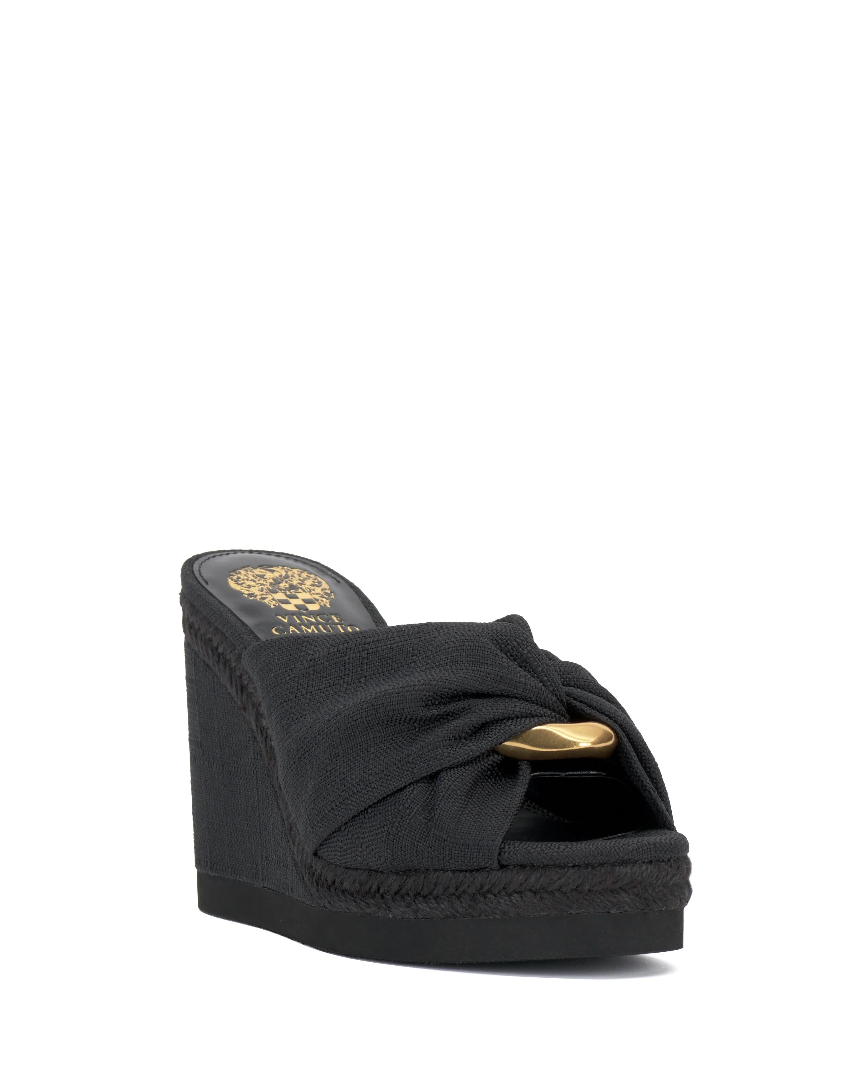 Vince Camuto Women's Briana Black/Fl Wv Raf/Sf M