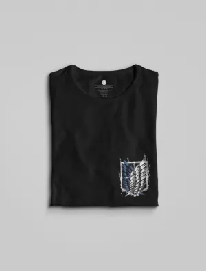 Wings of freedom- Attack on Titan:  Anime- Regular Fit T-Shirts.