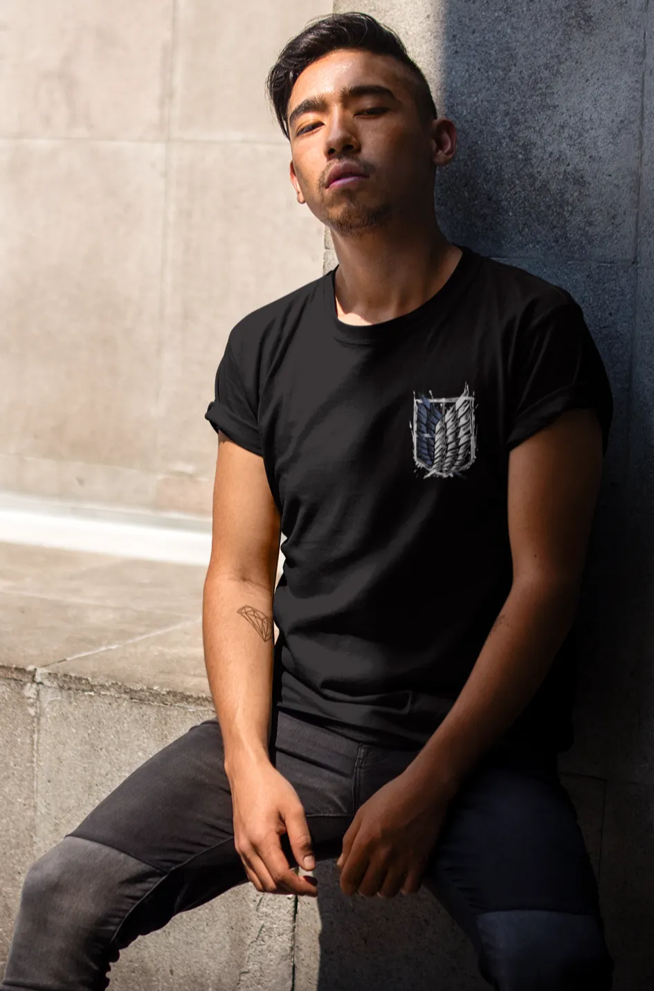 Wings of freedom- Attack on Titan:  Anime- Regular Fit T-Shirts.