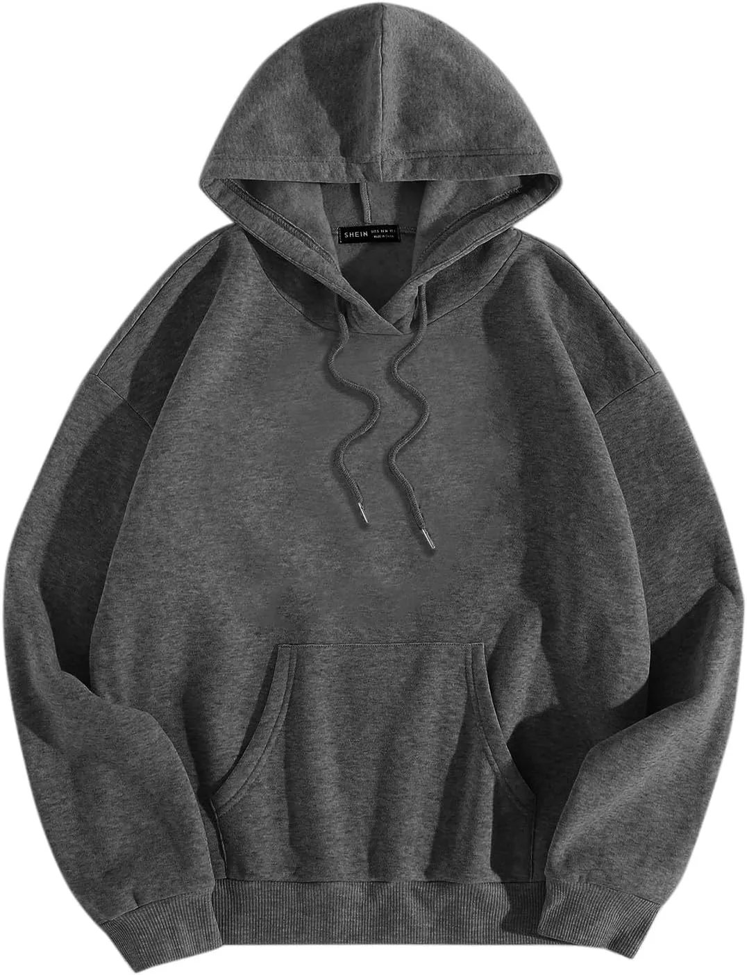 Womens Hoodie Casual Letter Graphic Print Long Sleeve Oversized Sweatshirt Tunic Tops Creweck Loose Tee T Shirts