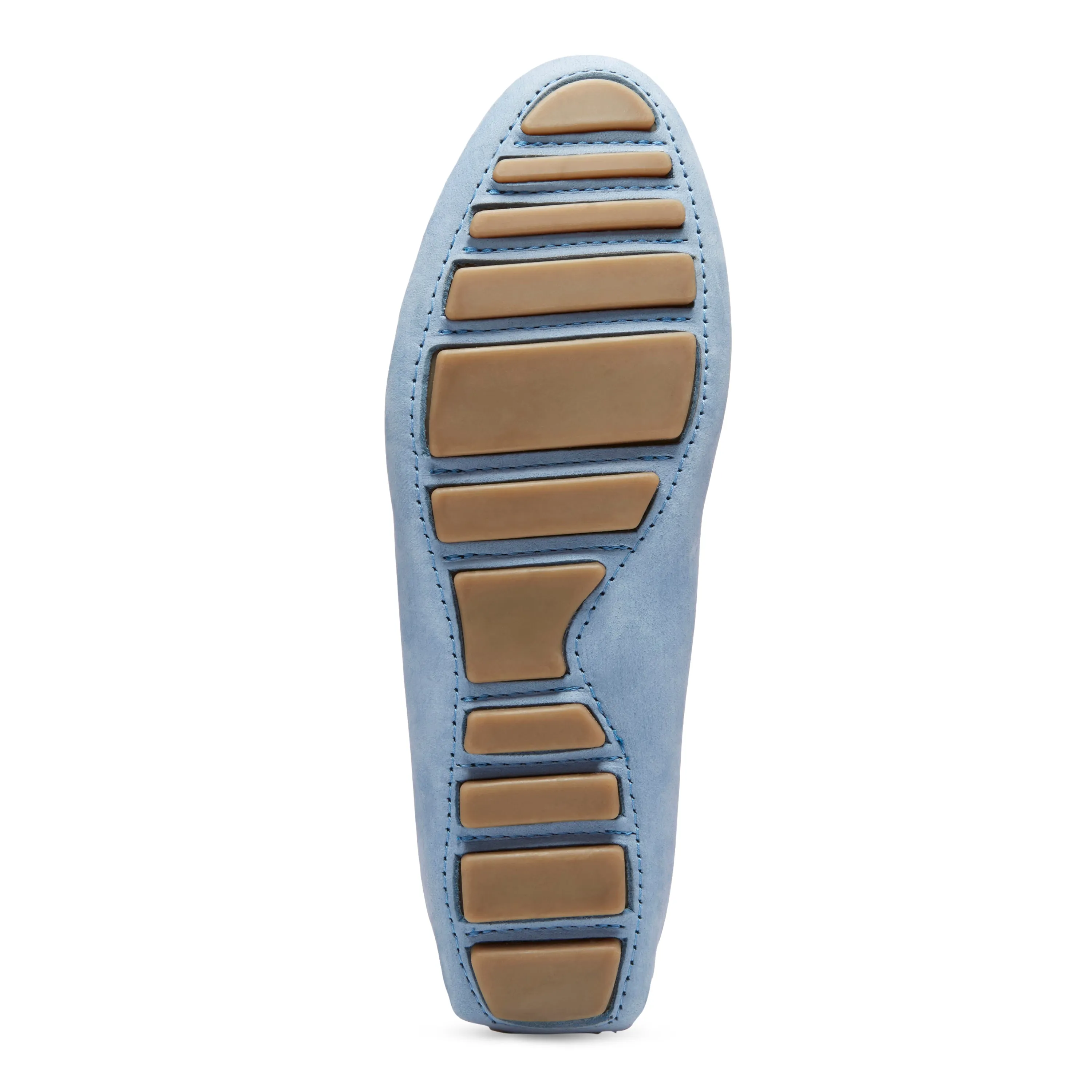 Women's Patricia Penny Loafer Driving Moc Light Blue Nubuc