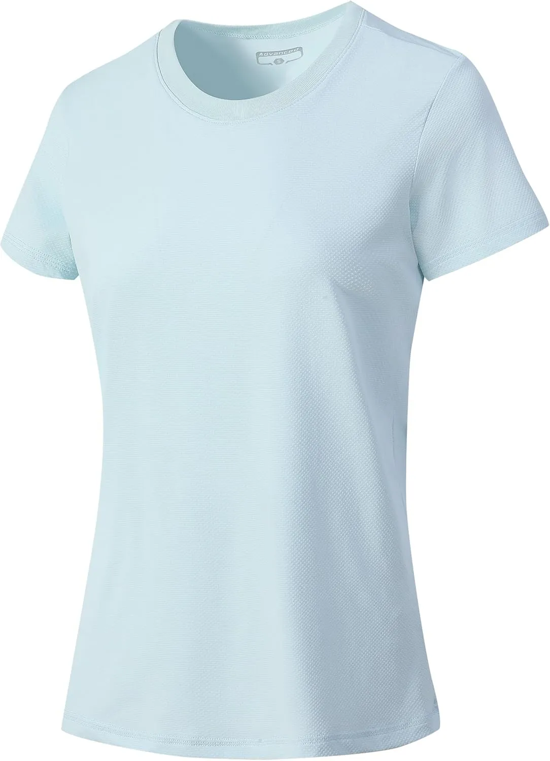 Women's Short Sleeve T-Shirts UPF 50  Sun Protection Quick Dry Athletic Running Workout Rash Guard Tops
