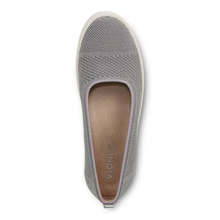 Womens Vionic Uptown Skimmer in Light Grey