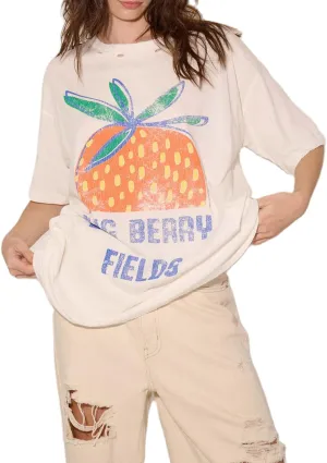 Womens Y2k Fruit Graphic Print Oversized T Shirts Summer Vintage Aesthetic Baggy Tees Tops Teen Girl Clothes