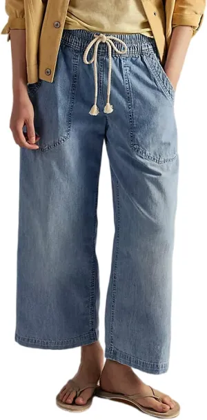 yoeasy Women's Wide Leg Jeans Mid Rise Stretchy Straight Leg Baggy Drawstring Casual Denim Pants